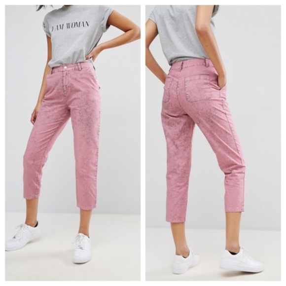 ASOS Denim - ASOS Acid Wash Peg Pants